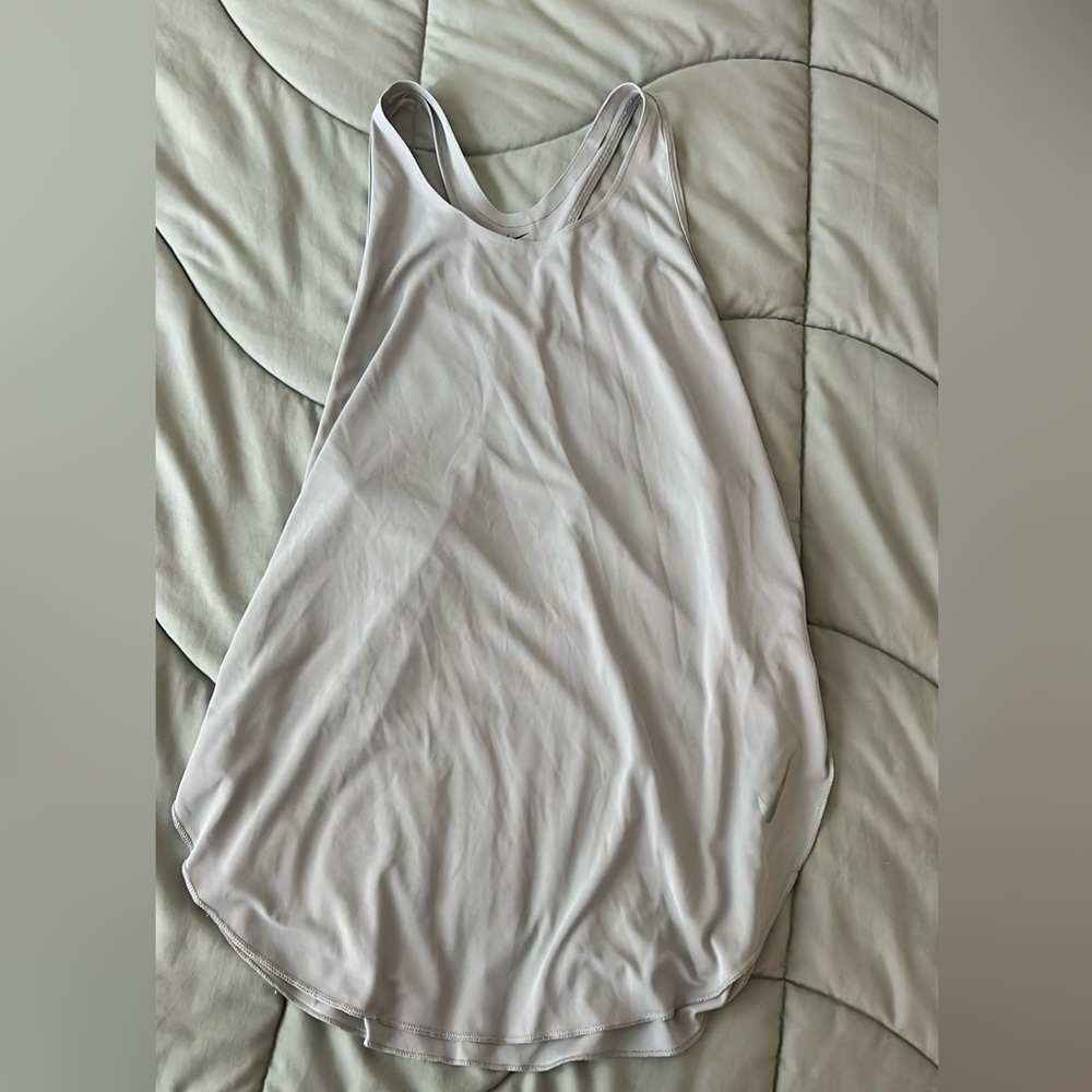 Gray Nike Drifit tank top - Picture 2 of 3